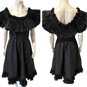 FELIX ARBEO Taffeta off Shoulder Vintage Dress